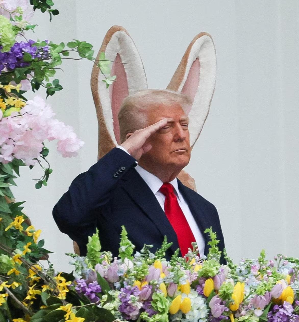 What Trump-named things will Trump mention in April?