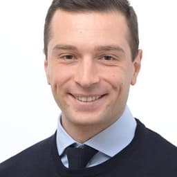 Will Jordan Bardella win the most votes in the first round of the 2027 French presidential election?