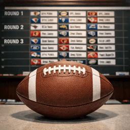 Pro Football Draft: 1st Round Most Drafted Position