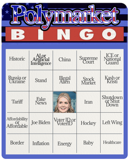 Press Briefing Bingo