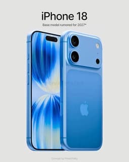 Base iPhone 18 released by...?