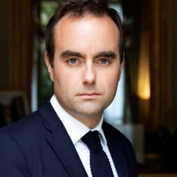 Will Sébastien Lecornu win the third-most votes in the first round of the 2027 French presidential election?