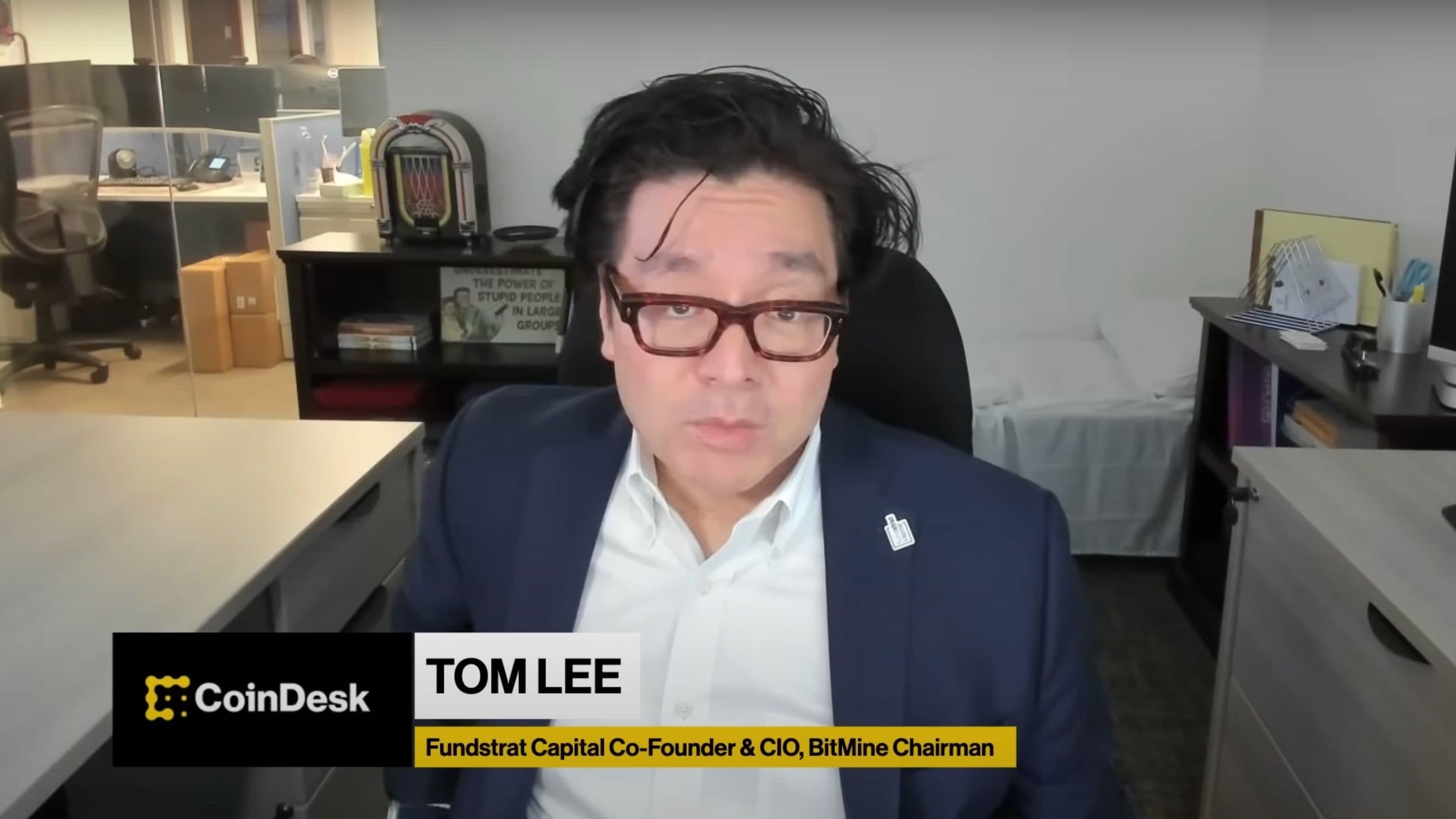 Tom Lee mindshare all time high by March 31?