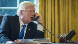 Who will Trump talk to in January?