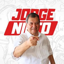 Will Jorge Nieto finish in second place in the first round of the 2026 Peruvian presidential election?